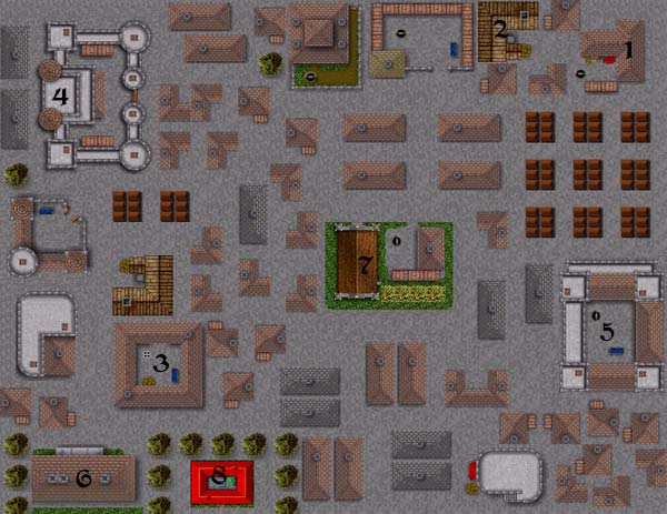 Plan de la ville