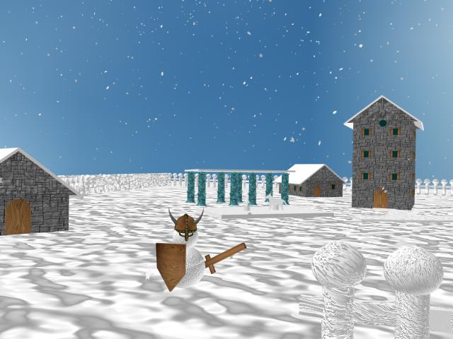 Sous la neige