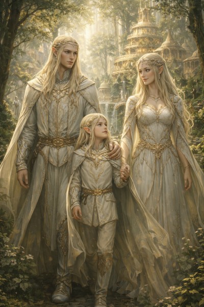 Race Elfe clair